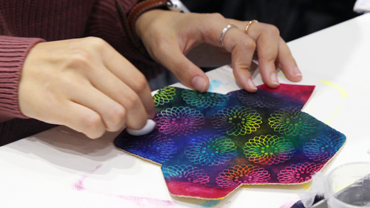 Lized 革を染める体験